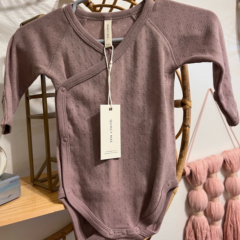Quincy Mae Mauve Kids One Piece